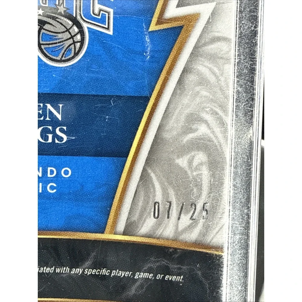 2021-22 Panini Select JALEN SUGGS Rookie Sparks Relic Tie Dye Patch /25 Magic RC